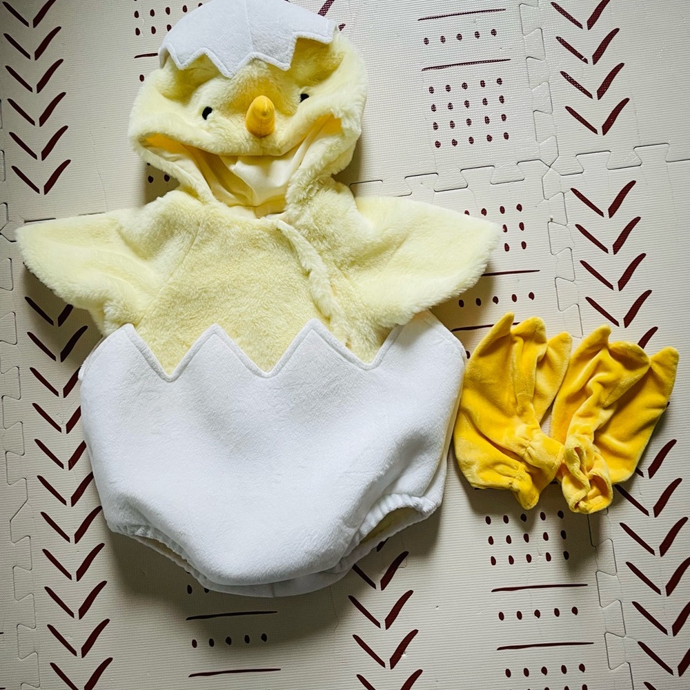 Pottery Barn Kids Yellow Chick Costume - Picture 5 of 8